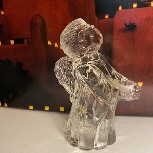 🎄🎄🎄 LE Smith Crystal Angel Candle Holder